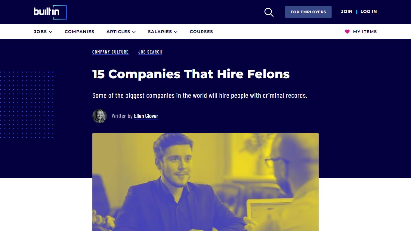 15 Companies That Hire Felons | Built In